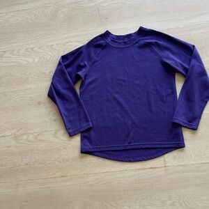 Patagonia Kids Long Sleeve Tee - Purple